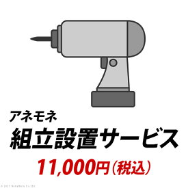 組立設置サービス[アネモネ]：+11,000円（税込）[■]