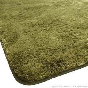 【5%OFFクーポン対象】ホットカーペット カバー 洗える 『ラグマット〔モリス〕 1畳(190x100cm) カバーのみ』 電気カーペット対応 床暖房対応 ラグ マット ふんわり 北欧 防ダニ エルク シャ