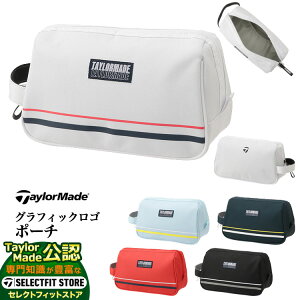【FG】TaylorMade テーラーメイド ゴルフ UN061 グラフィックロゴ ポーチ