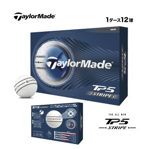 �yFG�z�y���{���K�i�z 2026 Taylormade �e�[���[���C�h �S���t�{�[�� 26 TP5 �X�g���C�v �{�[�� 1�_�[�X(12��)