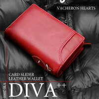 VACHERON HEARTS[ヴァセロンハーツ] ウォッシュレザー（牛革）短財布 