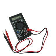 廉価版 簡易 デジタルテスター マルチメーター 小型 抵抗 電圧 電流 測定 DT-830B