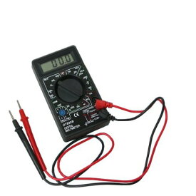 廉価版 簡易 デジタルテスター マルチメーター 小型 抵抗 電圧 電流 測定 DT-830B
