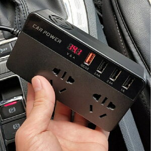 yԂŃRZgz֗ObY  vő200W J[Co[^[ Ro[^[ VK[\Pbg ϊ ԍڗp[d USBd QC3.0 [d12-24Vԗp d\ USB|[g 4 RZg 2 h