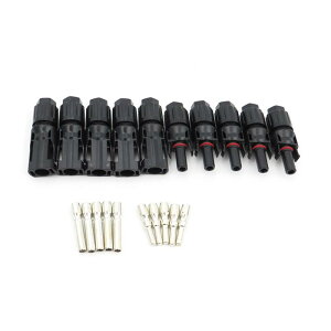 ������ �V�^ �\�[���[�p�l�� �ڑ��P�[�u���p MC4 �^ �R�l�N�^�[ 5�g�Z�b�g DIY ���z���p�l�� �\�[���[�p�l�� ���d���u