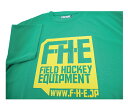 F-H-E Tシャツ 緑【Tシャツ】【フィールドホッケー 】【ドライTシャツ】【吸汗速乾】