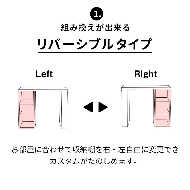 楽天市場】デスク キッズデスク 学習机 カスタムデスク 在宅 単品 