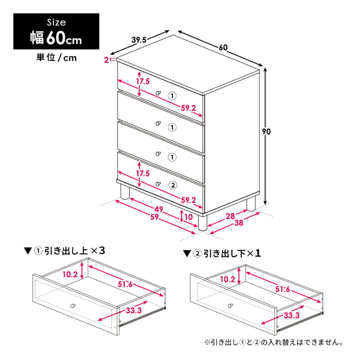 楽天市場】【クーポンで5%OFF☆4/14 20:00〜4/15 23:59】 チェスト 