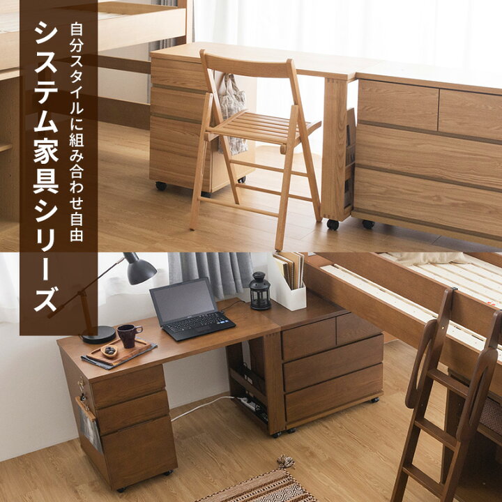 大人になっても組み合わせ自由な机