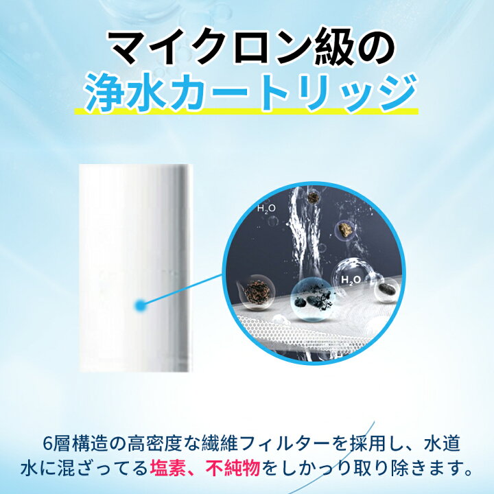 楽天市場】「クーポンで500円」交換用カートリッジ 5本セット 蛇口 