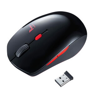 �T�����T�v���C �}�E�X �R���{(Bluetooth�{2.4GHz���C�����X�Ή�) �É��{�^�� �u���[LED 5�{�^��(�߂�E�i�ރ{�^��) ���^ �u���b�N×���b�h MA-WBTBL193BKR