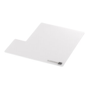 バッファロー BUFFALO マウスパッド EVAタイプ 大判サイズ ホワイト BSPD13WH