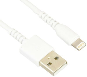 �o�b�t�@���[ BUFFALO Lightning�P�[�u�� 2.0m �z���C�g BSMPCL120WH