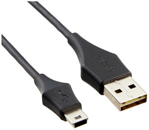 �o�b�t�@���[ BUFFALO �ǂ�����USB2.0�P�[�u�� (A to miniB) 1m �u���b�N BSUAMNDU210BKA