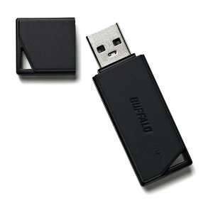 バッファロー BUFFALO USB2.0 どっちもUSBメモリー 32GB ブラック RUF2-KR32GA-BK
