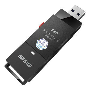 obt@[ BUFFALO RECXRۃ|[^uSSD USB3.2(Gen1) TypeA XeBbN SSDPUTVB1.0U3B/N