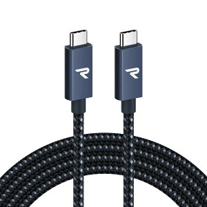 RAMPOW USB-C USB-C P[u100W PDΉ/USB 3.2 Gen 2x2-20Gbpsf[^]PD3.0/QC3.0[d 4K/60Hz fo͑Ή ϋv type-cP[u MacBook Pro/iPad Pro/Google Pixel/Galaxy^CvCΉ ݑΖ/ox 