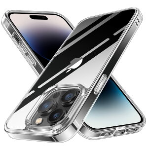 NIMASO �P�[�X iPhone 14 Pro Max �p�J�o�[ �w�ʋ��� �K���X ���ʃo���p�[ TPU �A�C�t�H��14promax �p�N���A �J�o�[ �ČRMIL�K�i �ϏՌ� NSC22H509