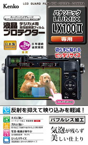Kenko �t���ی�t�B���� �t���v���e�N�^�[ Panasonic LUMIX LX100 II�p KLP-PALX100M2