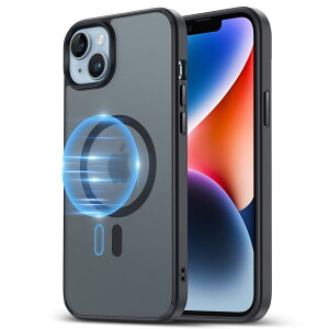 NIMASO �P�[�X MagSafe�Ή� iPhone14 / iPhone13 �p �P�[�X ������ �J�o�[ �ČRMIL�K�i�擾 �}�O�l�b�g���� �ϏՌ� �}�O�Z�[�t�Ή� ���C�����X�[�d�Ή� �����ӂ���14/13 �p �X�}�z�P�[�X NSC23B638