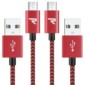 Rampow Micro USB P[u1M/2{g/ 2.4A}[dP[u f[^] 7000+̋Ȑ܃eXg ϋvґgiCP[u Android X}z [dP[u }CNusbP[u