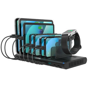 Unitek 2023H USB PD[dXe[V 10|[g QC3.0*2+PD18W*2 [dX^h 96W PSEF؍ 10䓯[d 1.5A/2.4A/3A X}[gIC Ή Android/iPhone/iPad/kindle/^ubg/PSP d؂ Ԋu