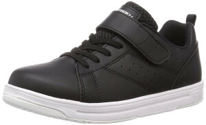 [�V�����\�N] �X�j�[�J�[ �L�b�Y �j�̎q ���̎q �� �� �q���C �y�� 19~24.5cm 2E SJJ 8190 9130 �u���b�N/�z���C�g 20.0 cm