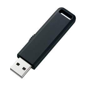 サンワサプライ USB2.0 メモリ 2GB ブラック UFD-SL2GBKN