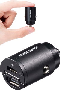 T_CNg J[`[W[ Type-C×2|[g 30W PDΉ 5V/4.8A ^ 12V/24VԑΉ VK[\Pbg 200-CAR088C