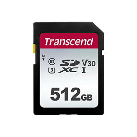 トランセンド SDカード 512GB UHS-I U3 V30 Class10 (最大転送速度100MB/s)データ復旧ソフト無償提供TS512GSDC300S-E