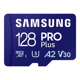 Samsung PRO Plus マイクロSDカード 128GB microSDXC UHS-I U3 MB-MD128SA-IT/EC 国内正規保証品