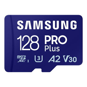 Samsung PRO Plus }CNSDJ[h 128GB microSDXC UHS-I U3 MB-MD128SA-IT/EC Kۏؕi