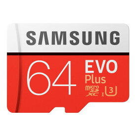 Samsung EVO Plus 64GB microSDXC UHS-I U3 100MB/s Full HD 4K UHD Nintendo Switch 動作確認済 MB-MC64GA/ECO 国内正規保証品