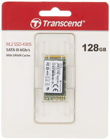 トランセンドジャパン Transcend SSD M.2 2242 128GB SATA III 6Gb/s 3D TLC NAND DDR3 DRAMキャッシュ搭載 5年保証 TS128GMTS430S
