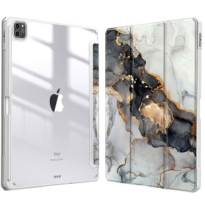 Fintie iPad Pro 12.9 P[X 2022/ 2021/ 2020/2018 12.9C` obNJo[ Apple Pencil [\ Apple Pencil 2 CX[dΉ O܃X^h X[