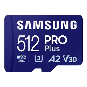 TX(SAMSUNG) Samsung PRO Plus }CNSDJ[h 512GB microSDXC UHS-I U3 MB-MD512SA-IT/EC Kۏؕi
