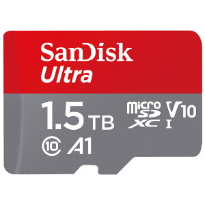 TfBXN Ki microSDJ[h 1.5TB UHS-I Class10 10Nԕۏ SanDisk Ultra SDSQUAC-1T50-GH3MA VpbP[W