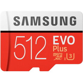 microSDXC 512GB EVO Plus UHS-I Class10 U3 4K対応 Samsung サムスン 専用SDアダプター付 [並行輸入品]