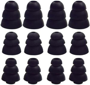 A-Focus 3�t�����W�E�C���[�s�[�X �C���[�`�b�v �C���[�p�b�h ���a��3.8 �g���v���t�����W �ō��̎Չ��� �V���R���� ���K SML 3�T�C�Y 6�y�A12�Z�b�g JBL T110BT�ASONY MDR�|XB �V���[�Y�ASONY XBA �V��