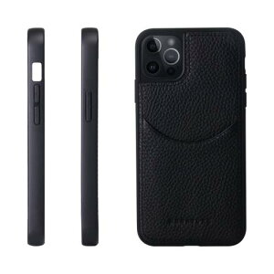 HANATORA iPhone15ProMax �P�[�X �{�v �ϏՌ� �X�}�z�P�[�X �X�}�z �R�[�h�z���_�[ �t�� �V�������N�J�[�t���U�[ �M�t�g �}�O�l�b�g�Ȃ� �u���b�N CPG-15ProMax-Black