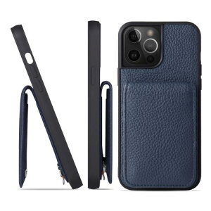 HANATORA iPhone15ProMax �P�[�X �o���p�[�^ �{�v �X�}�z�P�[�X �X�}�z �J�[�h�|�P�b�g �X�^���h �V�����_�[�X�g���b�v �t�� �V�������N�J�[�t���U�[ �M�t�g �u���[�C���f�B�S SCPG-15ProMax-BlueIndigo