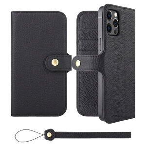 HANATORA iPhone12ProMax P[X 蒠^ {v X}zP[X X}z X^h Xgbv t VNJ[tU[ Mtg xg }OlbgȂ ubN H0XB-12ProMax-Black