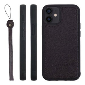 HANATORA iPhone12mini P[X {v { ϏՌ X}zP[X X}z Xgbv t VNJ[tU[ Mtg }OlbgȂ I[oW[ SPGJP-12Mini-Aubergine