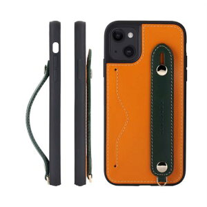 HANATORA 15 �P�[�X �{�v �ϏՌ� �w�ʃx���g �X�g���b�v�����O �X�}�z�P�[�X �X�}�z �X�^���h�@�\ �l�b�N�X�g���b�v �t�� �C�^���A�����U�[ �M�t�g �I�����W+�O���[�� CGH-15-Orange-GN