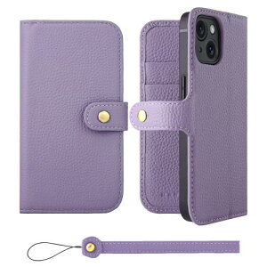 HANATORA iPhone15 P[X 蒠^ {v X}zP[X X}z X^h Xgbv t VNJ[tU[ Mtg xg }OlbgȂ p[v H0XB-15-Purple