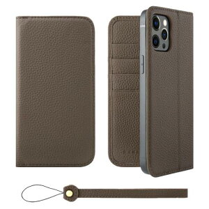 HANATORA iPhone12ProMax P[X 蒠^ {v X}zP[X X}z X^h Xgbv t VNJ[tU[ Mtg xgȂ }OlbgȂ g[v H0XA-12ProMax-Taupe