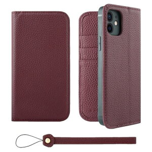 HANATORA iPhone12 P[X 蒠^ {v X}zP[X X}z X^h Xgbv t VNJ[tU[ Mtg xgȂ }OlbgȂ C H0XA-12-Wine