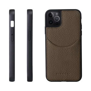 HANATORA iPhone14ProMax �P�[�X �{�v �ϏՌ� �X�}�z�P�[�X �X�}�z �R�[�h�z���_�[ �t�� �V�������N�J�[�t���U�[ �M�t�g �}�O�l�b�g�Ȃ� �g�[�v CPG-14ProMax-Taupe