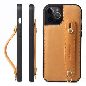 HANATORA iPhone15ProMax �P�[�X �{�v �ϏՌ� �w�ʃx���g �X�g���b�v�����O �X�}�z�P�[�X �X�}�z �X�^���h�@�\ �R�[�h�z���_�[ �K���X�t�B���� �t�� �I�C���h���U�[ �M�t�g �i�`������ GH-15ProMax-Natur