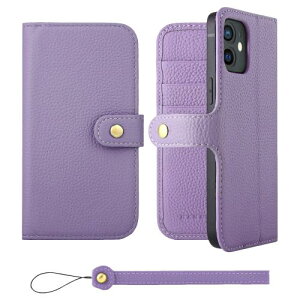 HANATORA iPhone12mini P[X 蒠^ {v X}zP[X X}z X^h Xgbv t VNJ[tU[ Mtg xg }OlbgȂ p[v H0XB-12mini-Purple